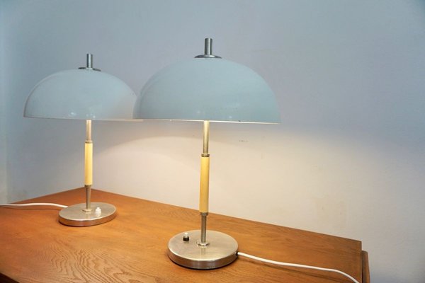white table lamp set