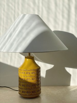 mustard desk lamp