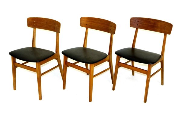 Teak Beech Dining Chairs From, Beech Dining Room Chairs