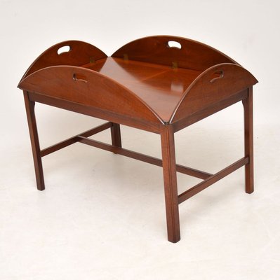 Mahogany Butlers Tray Coffee Table 1950s For At Pamono - Antique Butlers Tray Coffee Table Mahogany Butlers Tray Coffee Table 1950s For At Pamono - Antique Butlers Tray Coffee Table