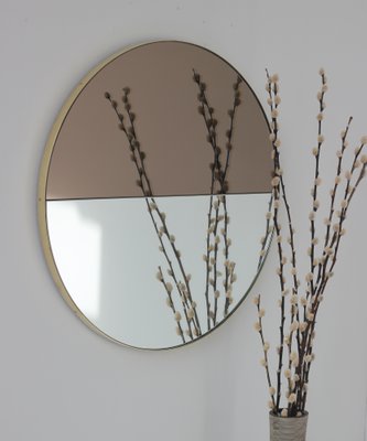 Orbis Dualis Mixed Tint Silver, Silver And Gold Mirror Frame