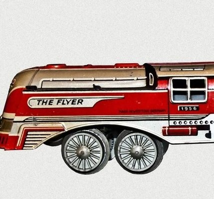 Vintage The Flyer Lokomotive Und Reisebus Spielzeug 1956 Bei Pamono Kaufen