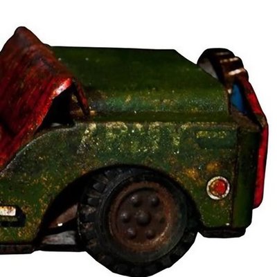 Jouet Jeep Militaire Vintage en vente sur Pamono