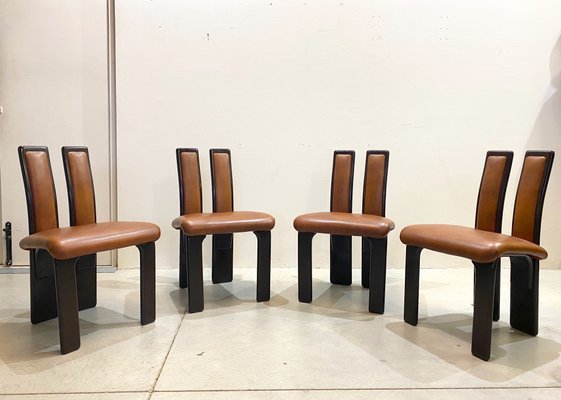 old maison chair ② Vintage Dining Chairs, 1980s, Set of 4 for sale at Pamono