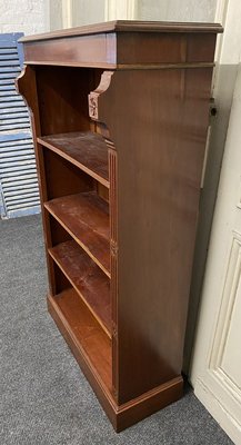 Mahogany Open Bookcase With Adjustable Shelves For Sale At Pamono