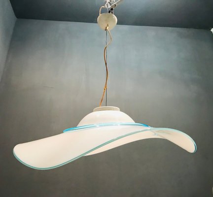 Large Mid-Century Murano Glass Hat 