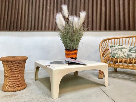 German Fiberglass Plastic Side or Coffee Table 1960s for sale at
