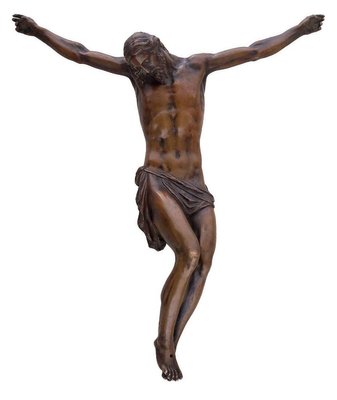 Crucified Christ Bronze Sculpture By Anonymous School Of Giambologna 1600 17th Century For Sale At Pamono