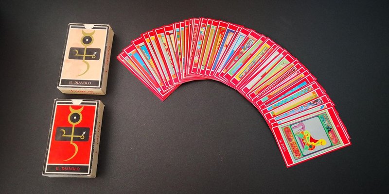 Tarots - The Complete 78 - Card Tarot by Andrea Picini 1979 for