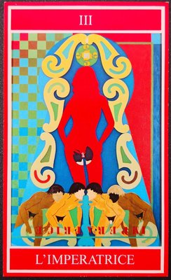 Tarot of Andrea Picini アンドレア・ピチー二  サイン入り Tarots - The Complete 78 - Card Tarot by Andrea Picini 1979 for
