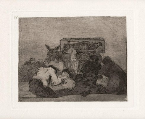 Extraña devoción! - Original Etching by Francisco Goya - 1863 1863 for sale  at Pamono