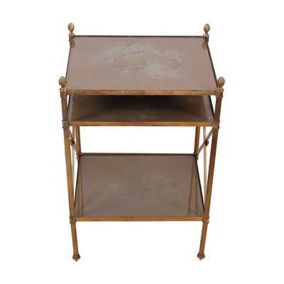 brass changing table