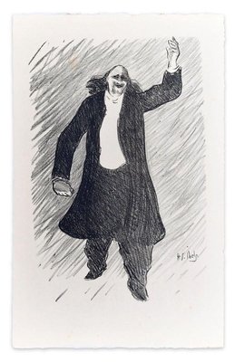 Marcel Legay Original Lithograph On Japan Paper By H G Ibels 13 13 For Sale At Pamono