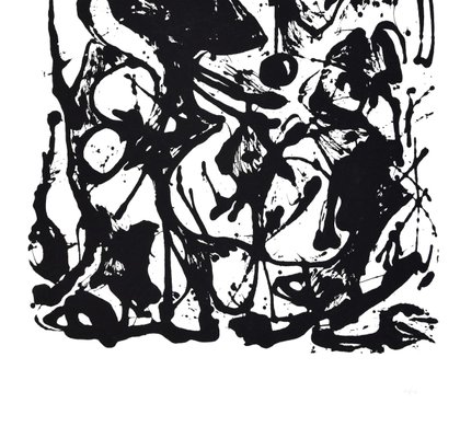 Untitled No 6 Original Siebdruck Von Jackson Pollock 1951 64 1964 Bei Pamono Kaufen