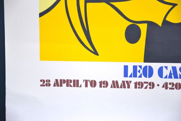 Lichtenstein Exhibition Poster Leo Castelli Gallery 1979 Bei Pamono Kaufen