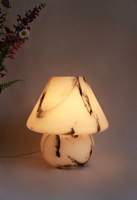 Identificere Uddybe moronic PecoraNera Murano Mushroom Lamp, 1970s for sale at Pamono