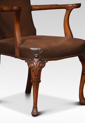 Brown Leather High Back Dining Chairs 1920s Set Of 8 For Sale At Pamono