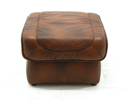 Large Leather Pouf 1980s For At Pamono - Large Leather Pouf Ottoman Large Leather Pouf 1980s For At Pamono - Large Leather Pouf Ottoman