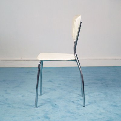 Vintage white 2024 dining chairs
