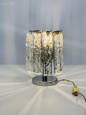 Table Lamps Attributed To Venini 1960s, Set Of 2 Small Table Lamps