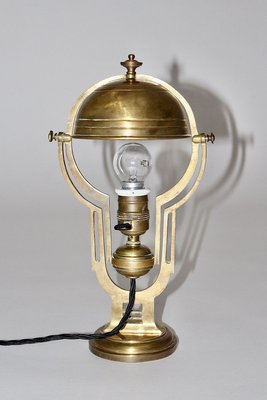 Art Nouveau Brass Table Lamp 1900s For, Art Nouveau Brass Table Lamp