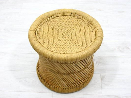 Bamboo Stool 1970s for sale at Pamono