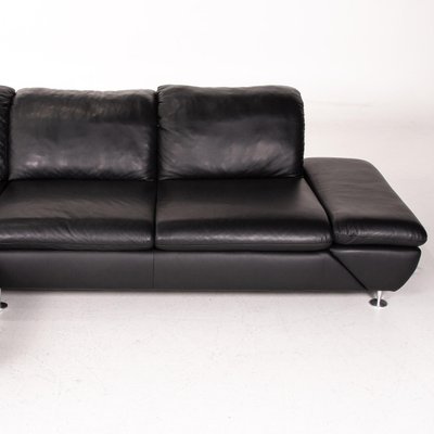 Black Leather Taoo Corner Sofa From Willi Schillig For Sale At Pamono