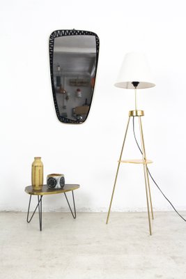 yellow tripod floor lamp