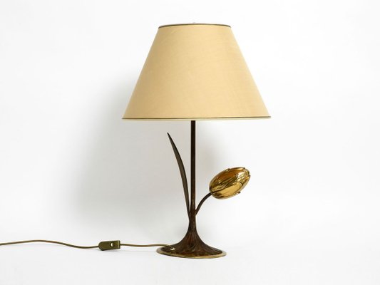 floral bedside lamp