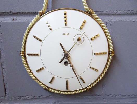 Orologio meccanico Mid-Century di Heinrich Möller per Kienzle in vendita su  Pamono