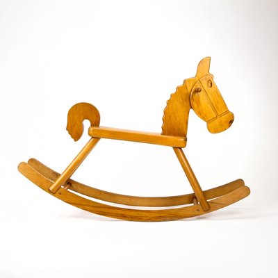mid century rocking horse