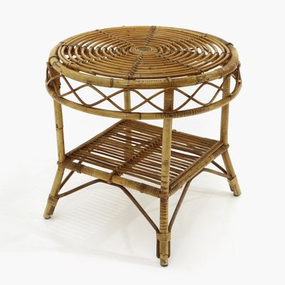 Rattan Coffee Table With Round Top 1950s Bei Pamono Kaufen - Rattan Coffee Table Outdoor Rattan Coffee Table With Round Top 1950s Bei Pamono Kaufen - Rattan Coffee Table Outdoor