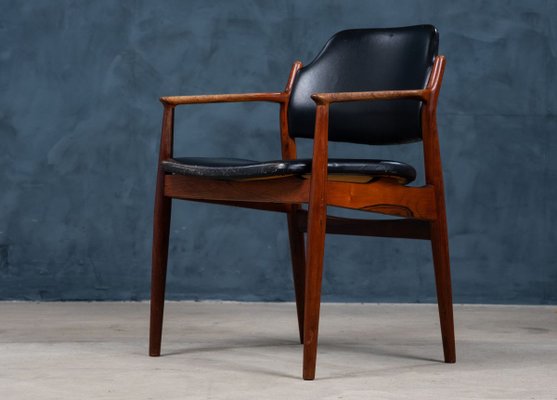 Mid-Century Danish Rosewood Armchair by Arne Vodder, 1960s for