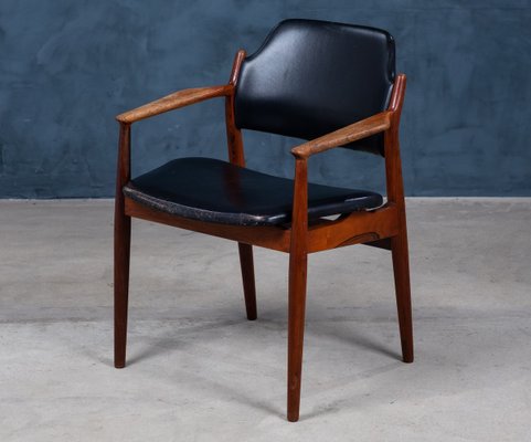 Mid Century Danish Rosewood Armchair by Arne Vodder 1960s for
