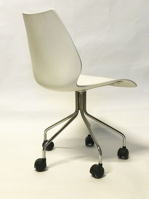 Vintage Maui Office Swivel Chair on Castors by Vico Magistretti for Kartell for sale at Pamono