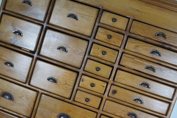 Vintage Dutch Pine Apothecary Cabinet, Vintage Apothecary Cabinet Australia