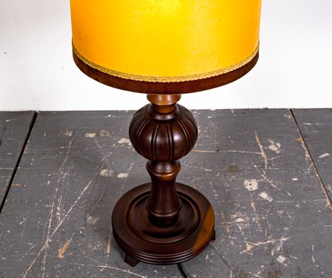 Vintage Wooden Floor Lamp 1960s For At Pamono Vintage Wooden Floor Lamp 1960s For, Vintage Wooden Table Lamp Shade