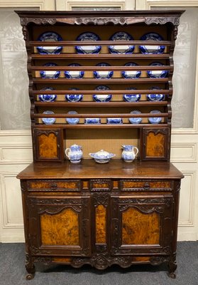19th Century Country French Provincial Ash Tree Kitchen Dresser