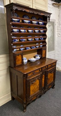19th Century Country French Provincial Ash Tree Kitchen Dresser