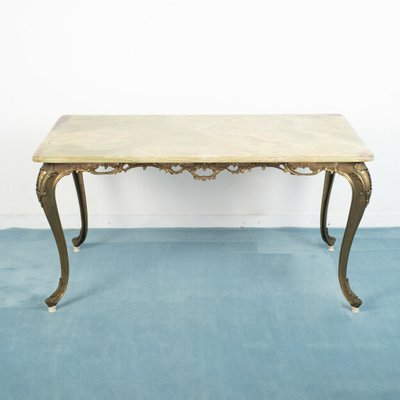 Antique Marble Coffee Table For Sale