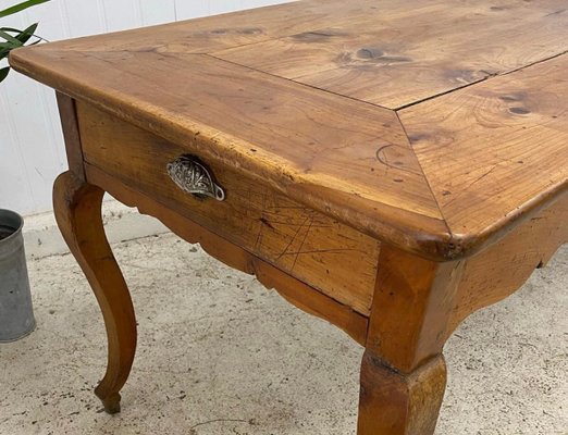 table de ferme antique fruitwood farmhouse france en vente sur pamono