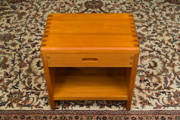 Small Vintage Scandinavian Teak Bedside Or Entrance Cabinet 1950s For Sale At Pamono