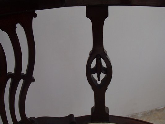Wrought iron sale desk chair