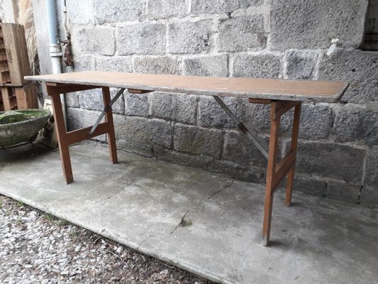 Vintage Folding Dining Table For, Antique Folding Dining Table