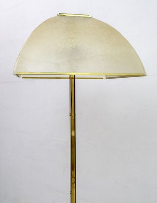 Mid Century Modern Brass Floor Lamp, Mid Century Modern Floor Lamp With Table