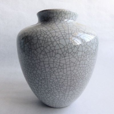 Ceramic Vase by Friedgard Glatzle for Karlsruher Majolika, 1956