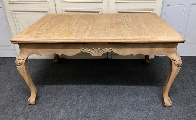Antique French Extending Bleached Oak Farmhouse Dining Table For At Pamono - Vintage French Farmhouse Dining Table Antique French Extending Bleached Oak Farmhouse Dining Table For At Pamono - Vintage French Farmhouse Dining Table