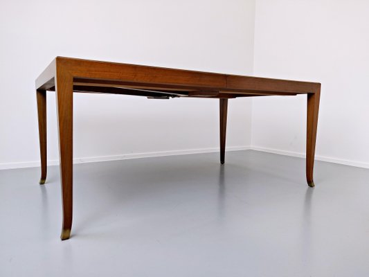 Extenable Dining Table By T H Robsjohn Gibbings For Saridis 1960s Bei Pamono Kaufen