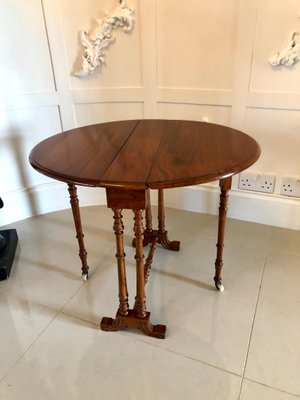 Small oval sale drop leaf table