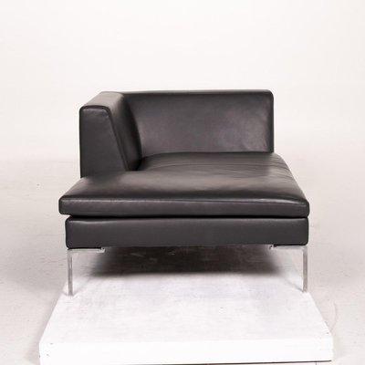 Anthracite Gray Leather Chaise Lounge From B Italia For At Pamono - Gray Chaise Lounge Anthracite Gray Leather Chaise Lounge From B Italia For At Pamono - Gray Chaise Lounge
